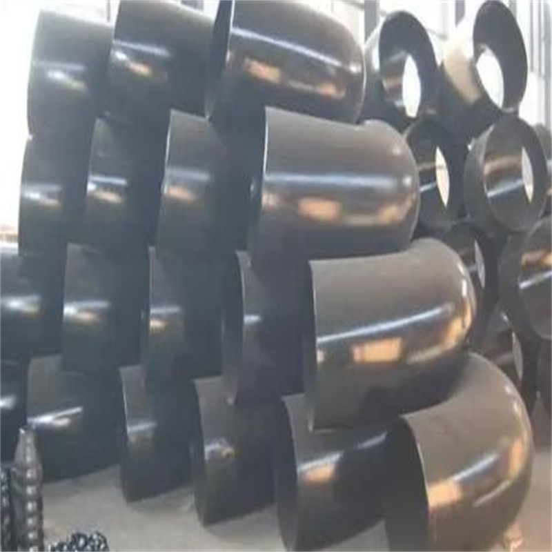 304不锈钢管件 90度翻边工业级冲压对焊弯头展煜管道