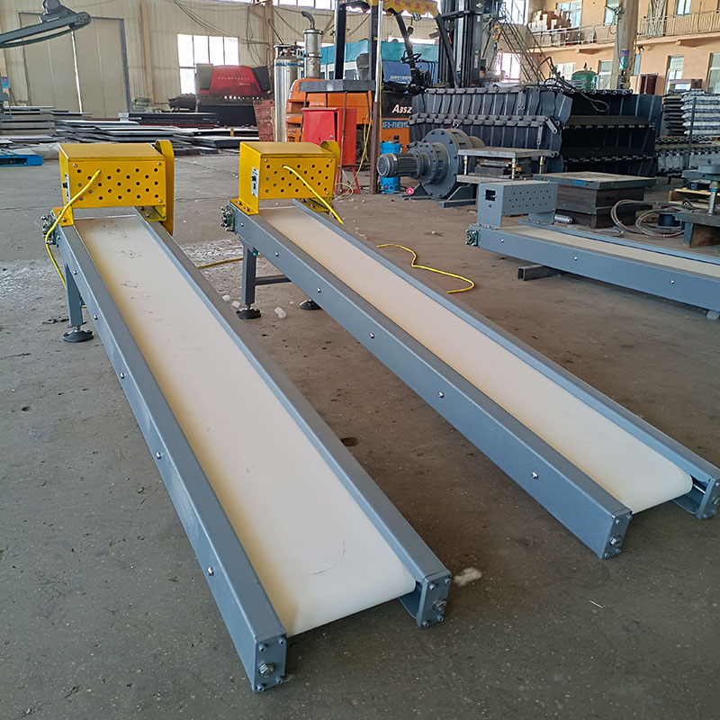 白色皮带输送机 小型自动粮食食品传送带 爬坡移动式输送带提升机