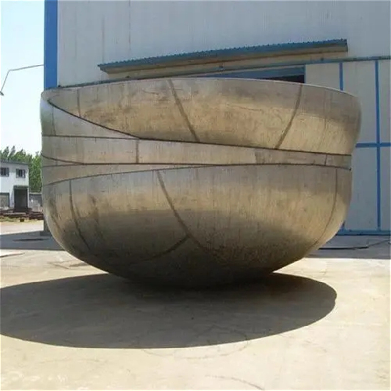 锅炉专用大型高压封头16Mn Q355B椭圆封 头 平底对焊封堵