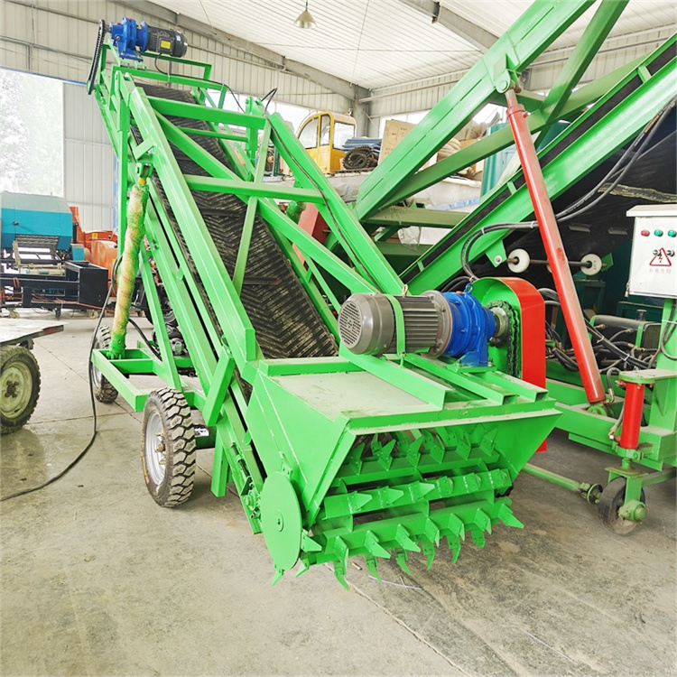 牧场窖内青贮取料机 切面整齐青储扒草机 电机可移动挖料车