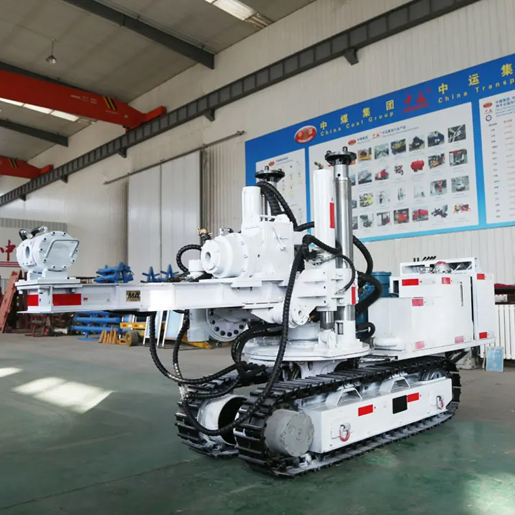 履带式坑道钻机 适用孔底马达定向钻进 孔口回转钻进