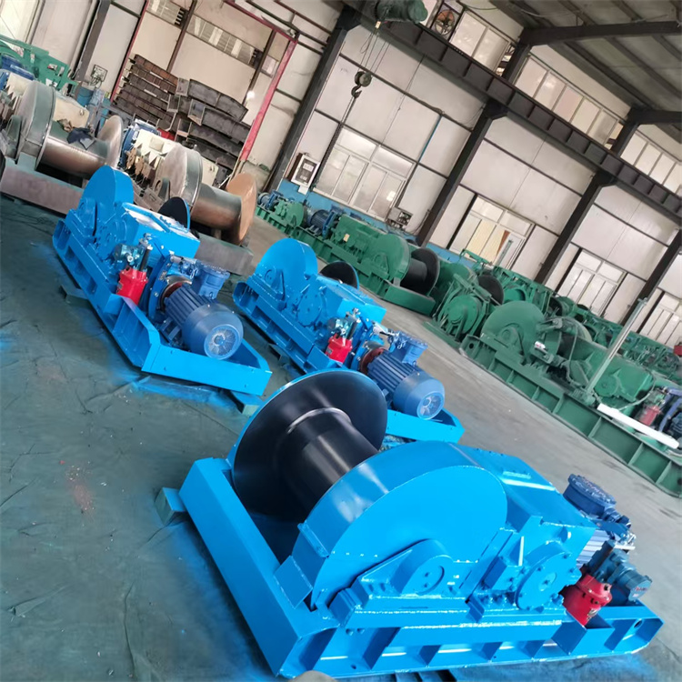 矿用回柱绞车 提升设备 单筒缠绕井下配件装置