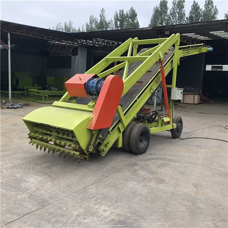 7米自走式青储取料机 液压电动取草机厂家