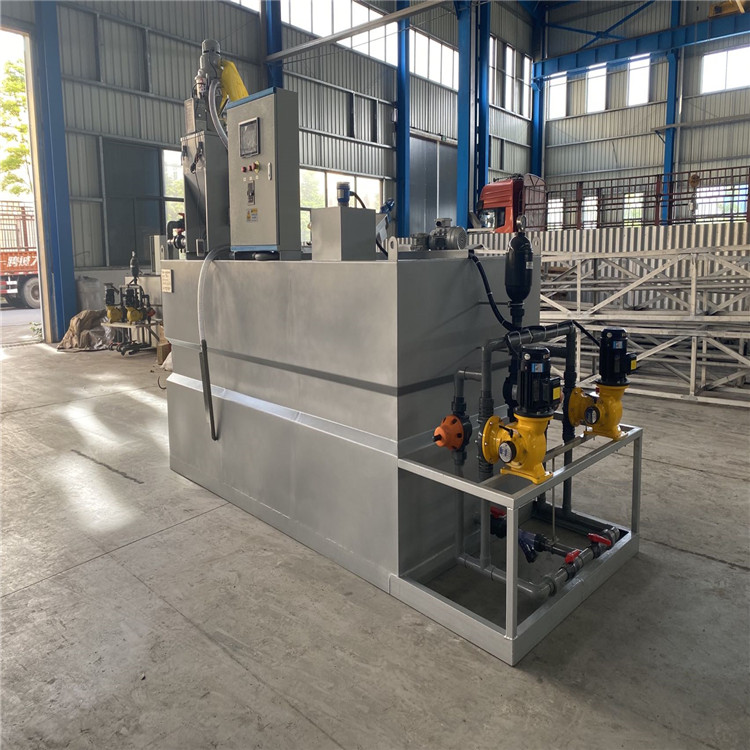 阿瑞克不锈钢一体化加药装置 操作简单自动化程度高