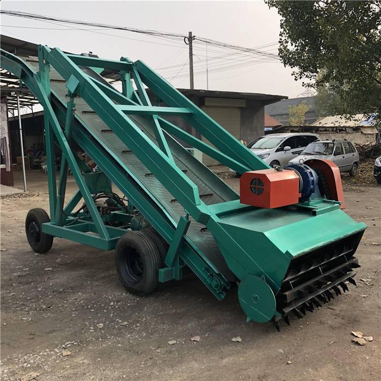 呼兰浩特青贮窖7米取料机 畜牧自走取料机柴油动力取料车视频