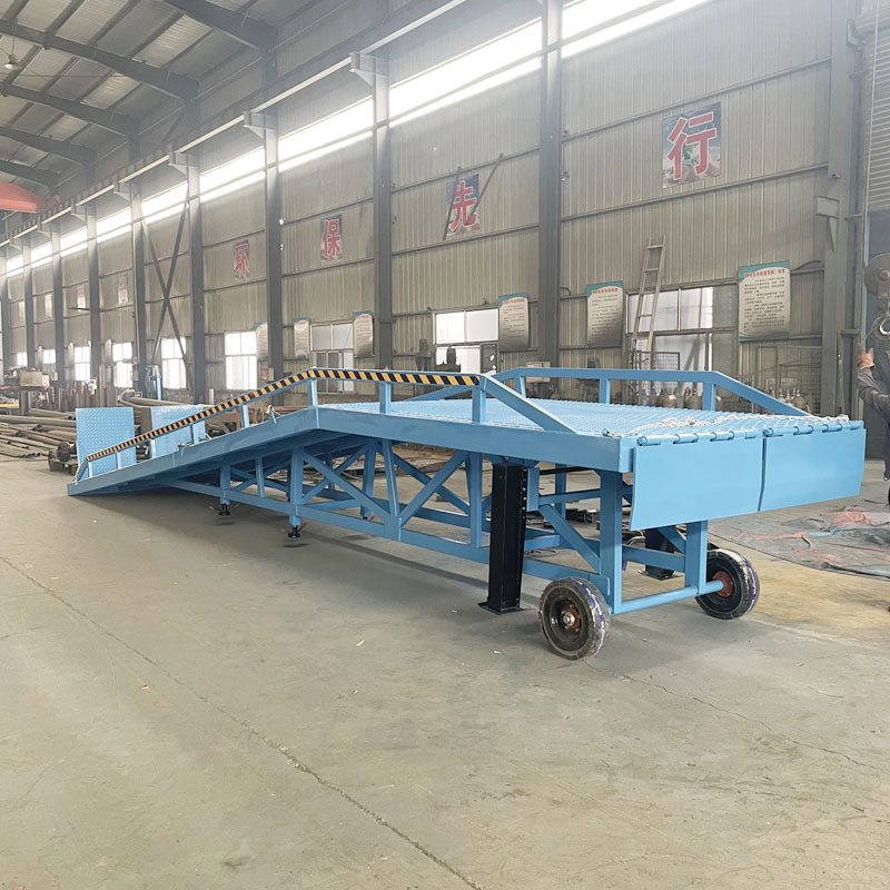 加重新款 移动升降平台 叉车装卸登车坡道 工厂集装箱登车桥 创硕