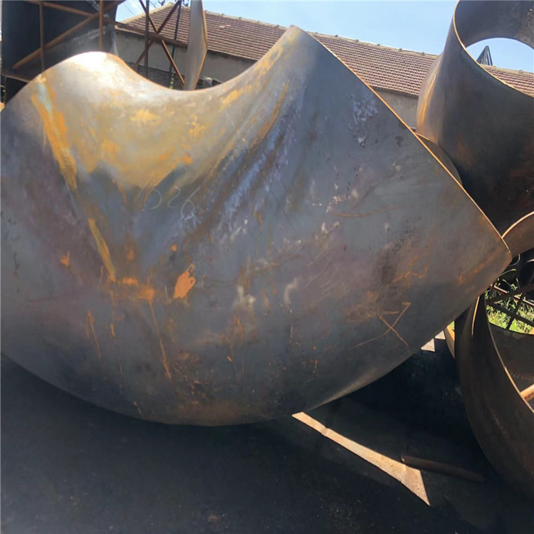 NACE抗硫 DN800-3200碳钢大口径对焊弯头 Q345E Q345B管件