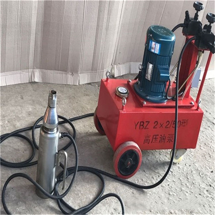 陕西西安 单根张拉前卡式千斤顶 高压张拉机咸宁