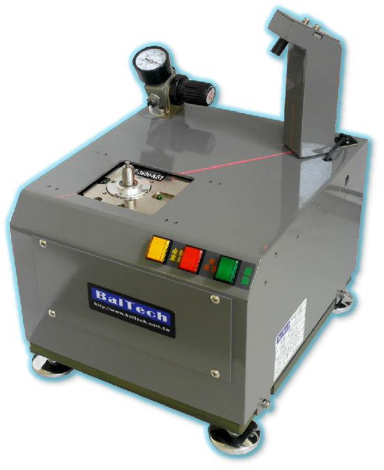 主动式气动夹爪航模电机单轴外转子动平衡机