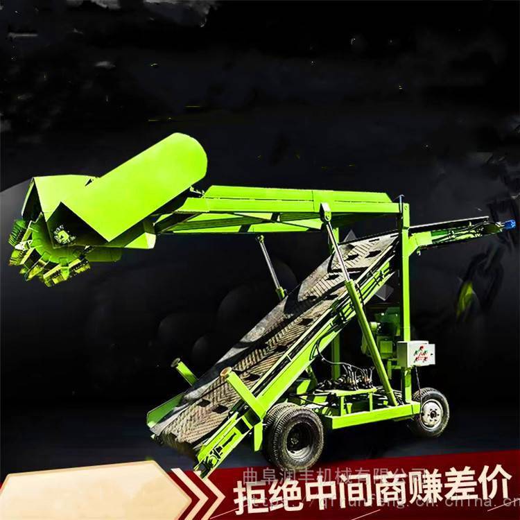 牛场用升高4米用扒草机 饲草料用取料机 青贮窖取草机