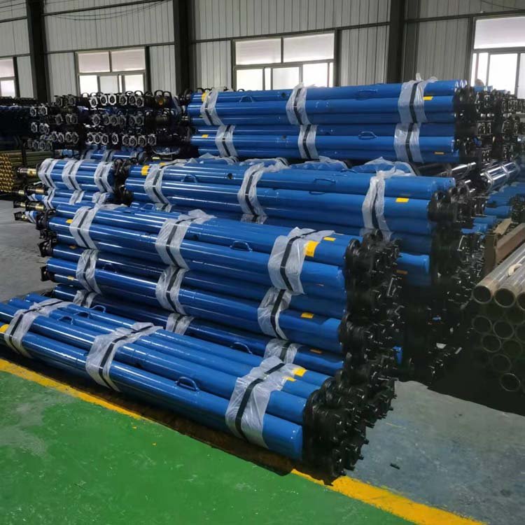 工程支护巷道 外注式单体液压支柱 2.5米矿山支柱 增大支顶面积 前程