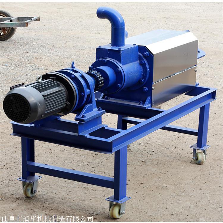 牛粪固液分离机 不锈钢固液 干湿猪粪脱水机