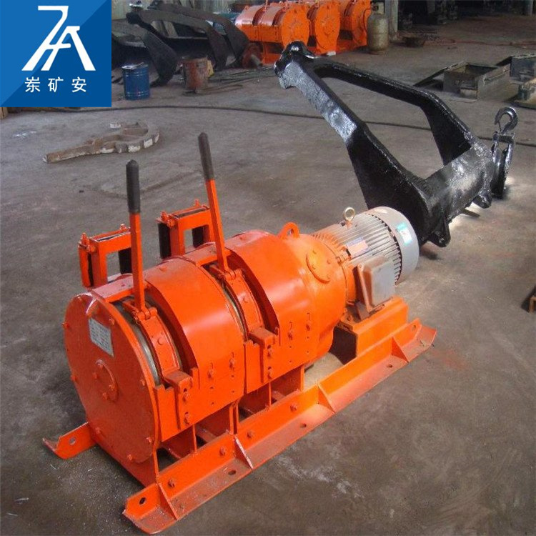 煤矿金属矿运输卷扬机 15kw耙矿绞车 电动2JP-30电耙子