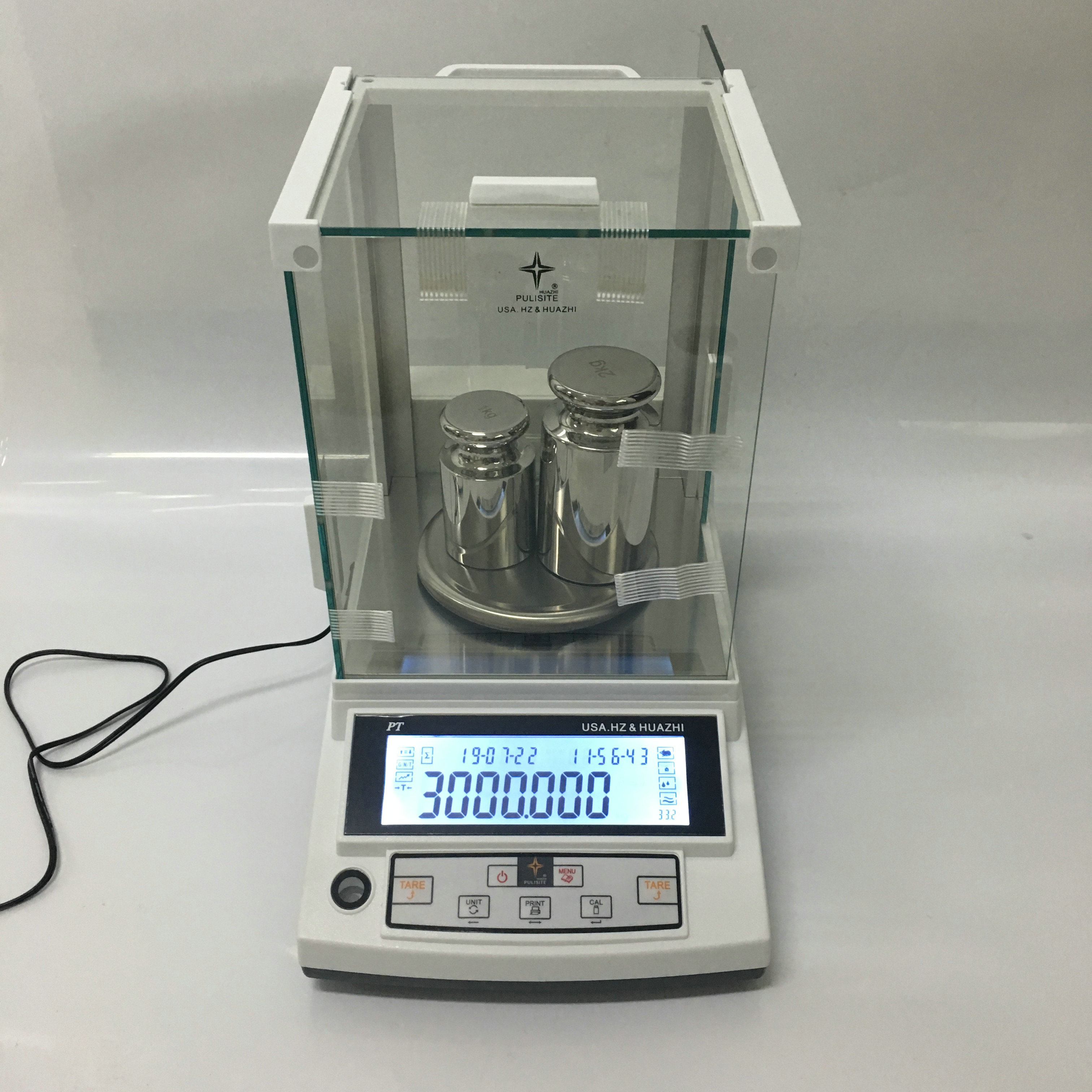 型号PTY-3003 实验室3kg0.001g千分位电子分析天平