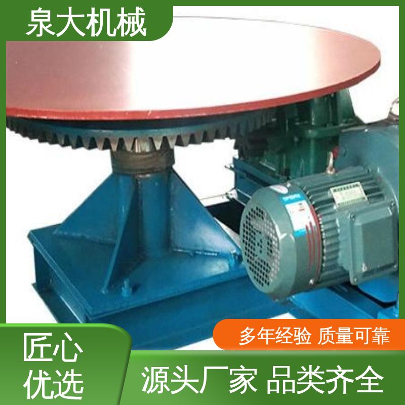 化工物料 石灰石 等行业 工作可靠 做工细致 圆盘给料机图片 泉大