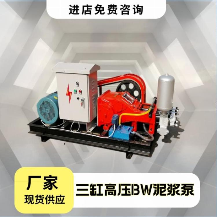 打桩机配套BW250泥浆泵 湿式防爆混凝土喷浆机