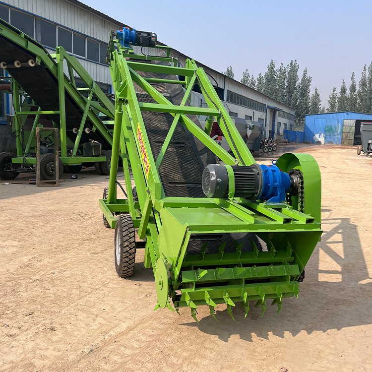 牧场五米青贮取料机 行走式饲草坑扒取机 畜牧场液压扒草机 浩发