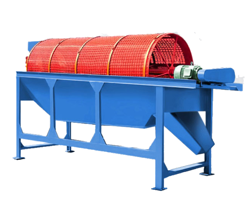 沈德牌滚筒振动筛 矿山石料用圆筒回转筛 小型工业砂石分离设备