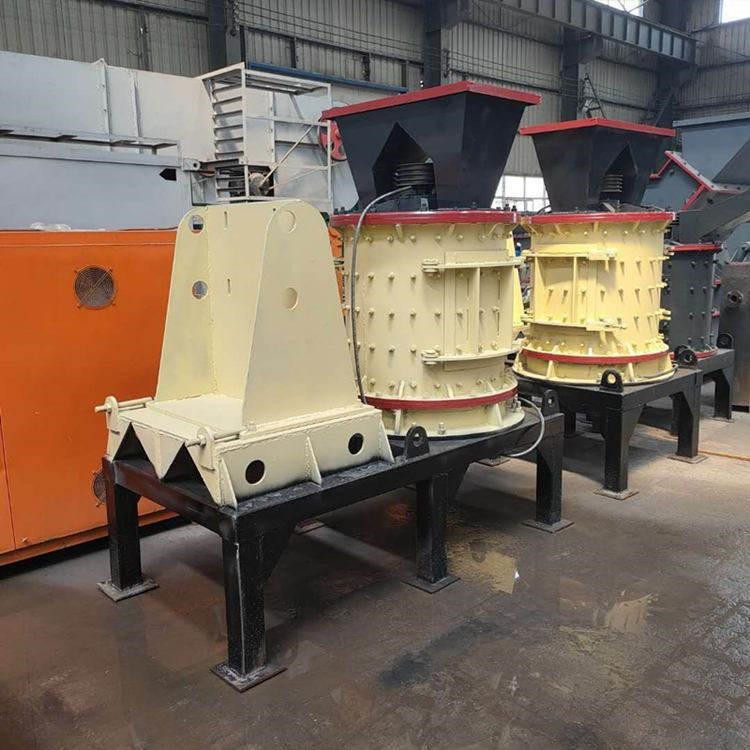 立式鹅卵石破机 荣科 复合式青石粉机 结构紧凑占地小