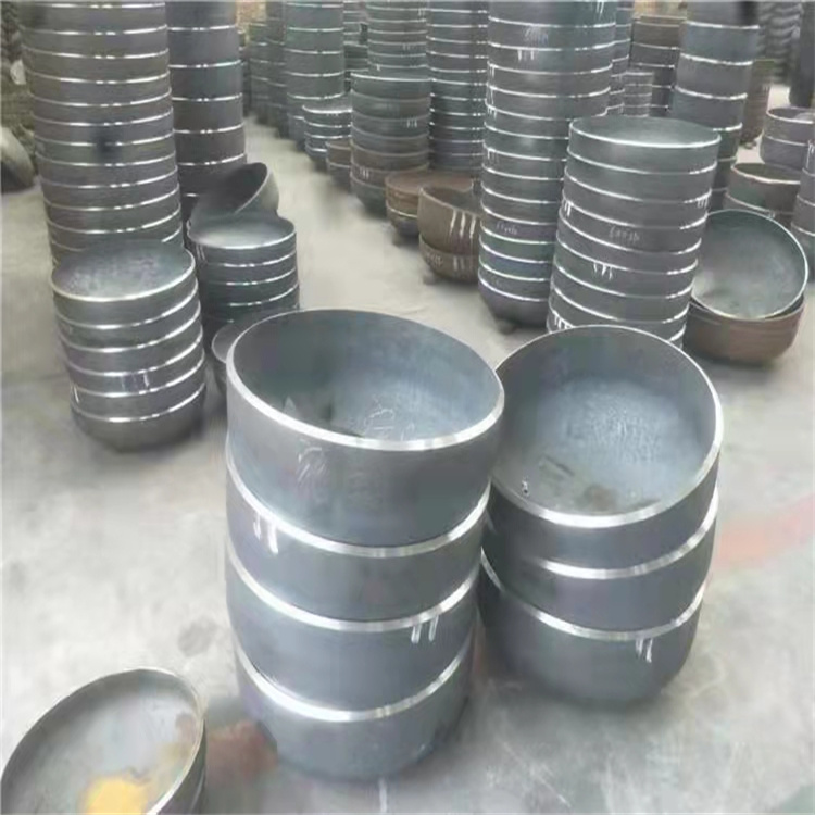 港德碳钢封头管帽焊接圆管堵头304对焊工业封盖支持定制