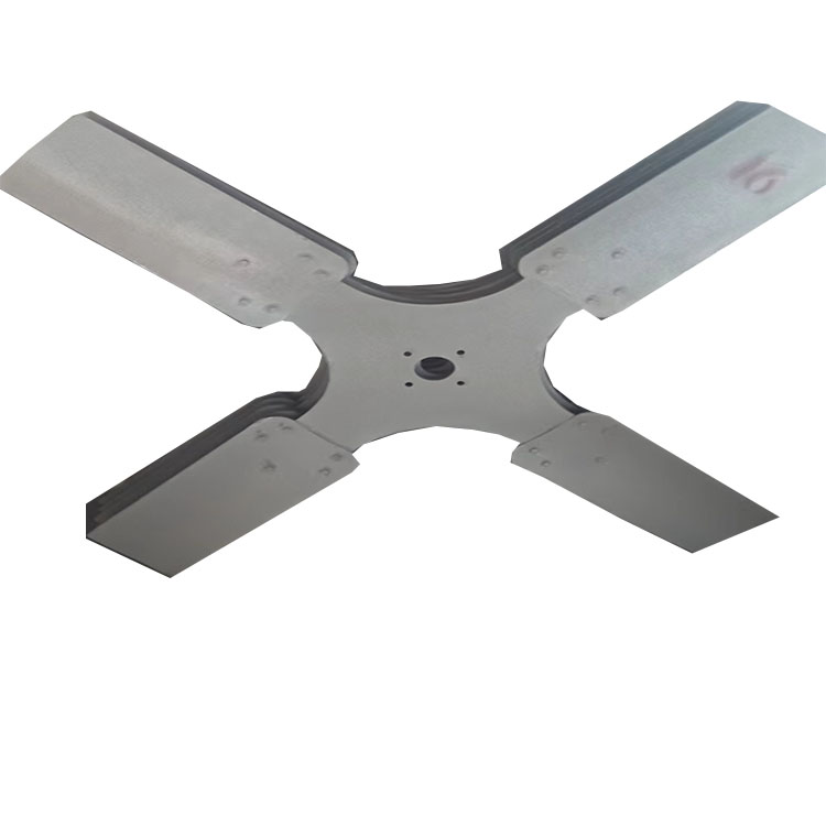 冷却塔风叶铸铝叶轮电机散热扇叶凉水塔风机