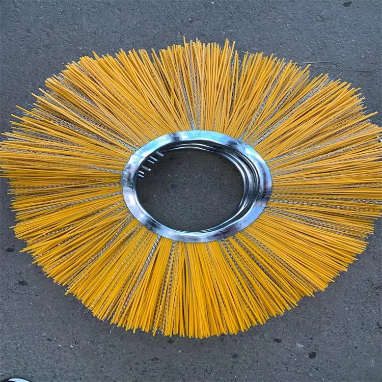 平型窝型扫雪刷片 钢丝塑料丝除雪刷片 发泡工艺不易磨损