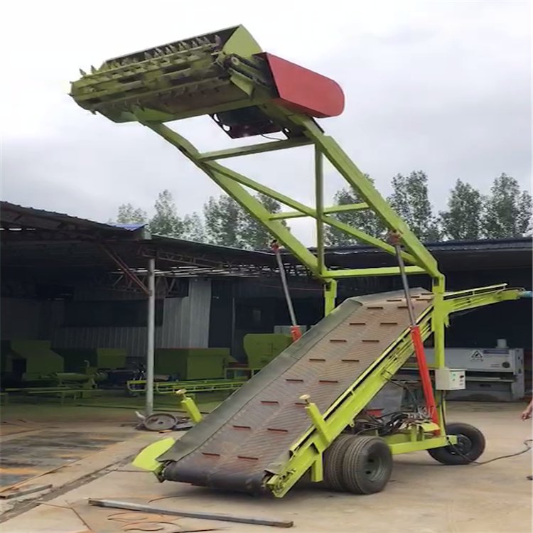 耐磨刀片取料机 青贮饲料草堆挖草机 肉牛场青贮草料取草机
