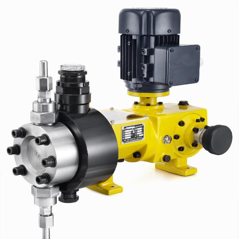 耐酸碱机械计量泵 污水处理电动隔膜泵 耐高温全自动加药泵