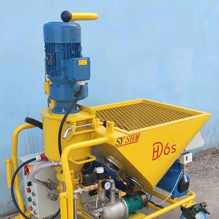 石膏喷涂机 沈阳粉刷石膏喷涂设备 喷浆机 墙体粉刷 杭州