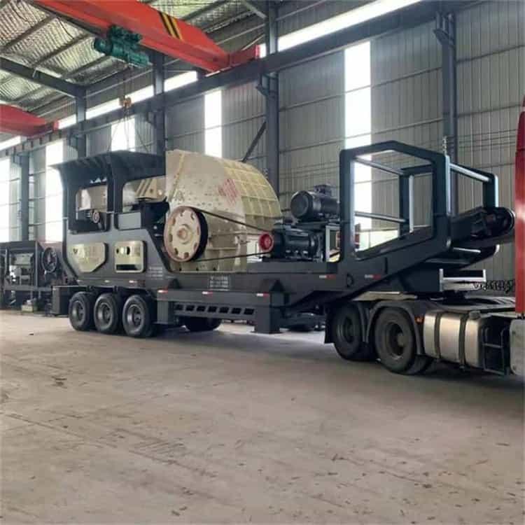 75颚式破机 移动式 复合圆锥粉机 鹅卵石制砂机 新疆塔城沙湾