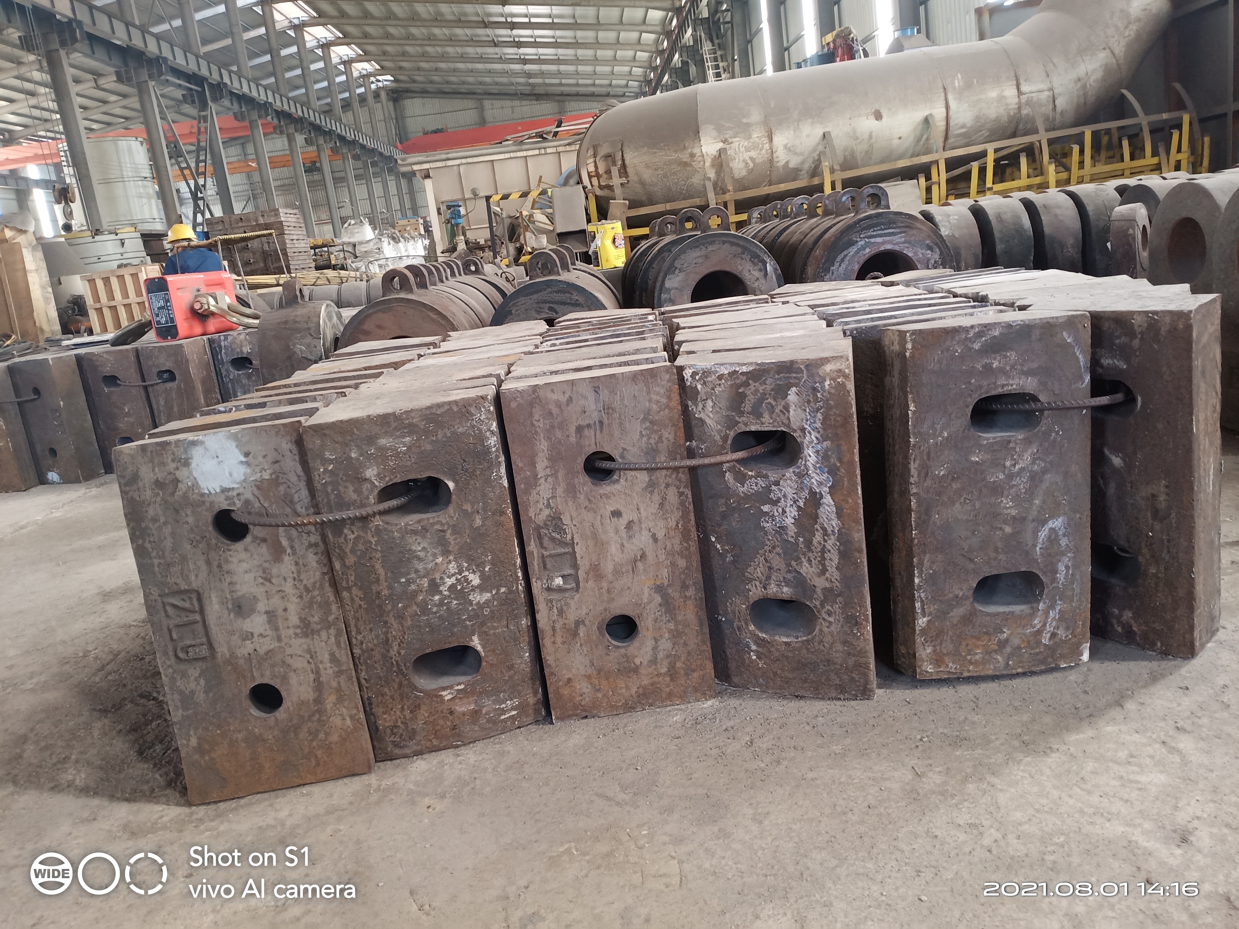 反击式破机反击衬板 板锤 反击破耐磨备件 厂家定制 可出口