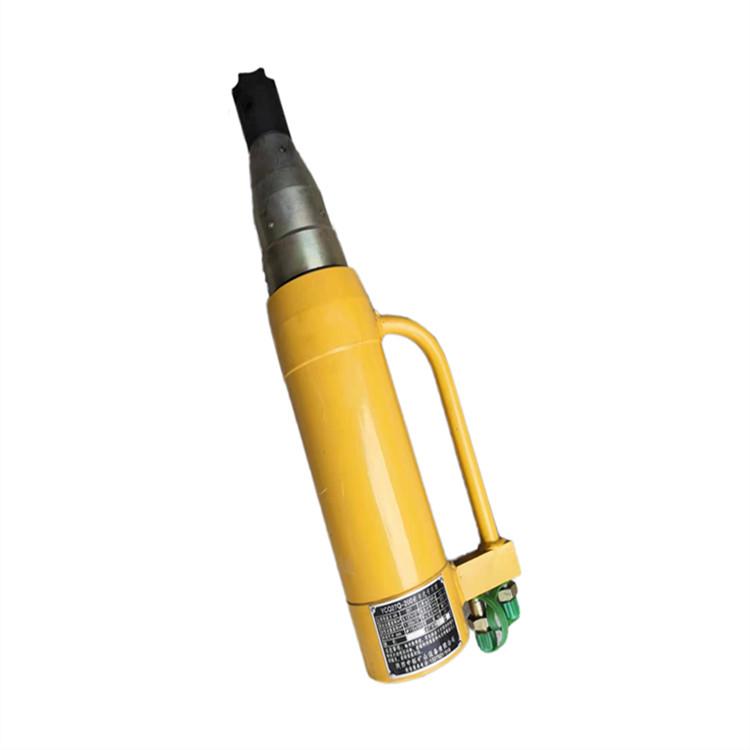 工程用前卡式锚索张拉机具 顶桥梁穿心 手提式顶单根张力千斤顶