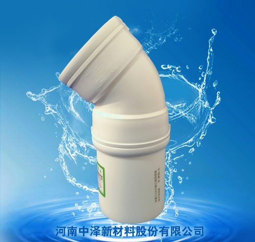 DN50-DN150热熔承插不锈钢衬套连接HDPE三层复合塑料静音管材