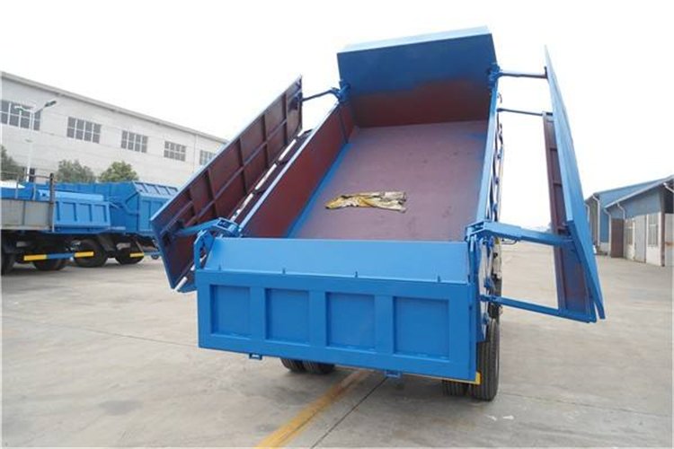 牛羊畜禽粪便用 灵活卸料干净 厢式粪污干粪运输车 5立方