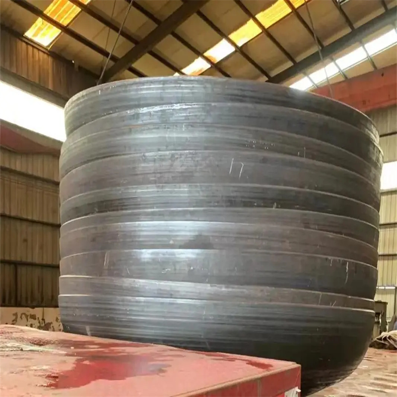 冶电 碳钢封头 管帽焊接圆管堵头 304对焊工业封盖 支持定制