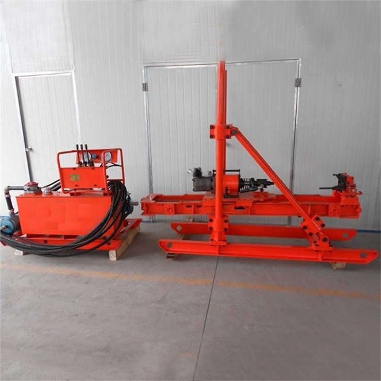 奥莱坑道钻机 煤矿岩石打洞钻机 轻型立轴式压坑道设备