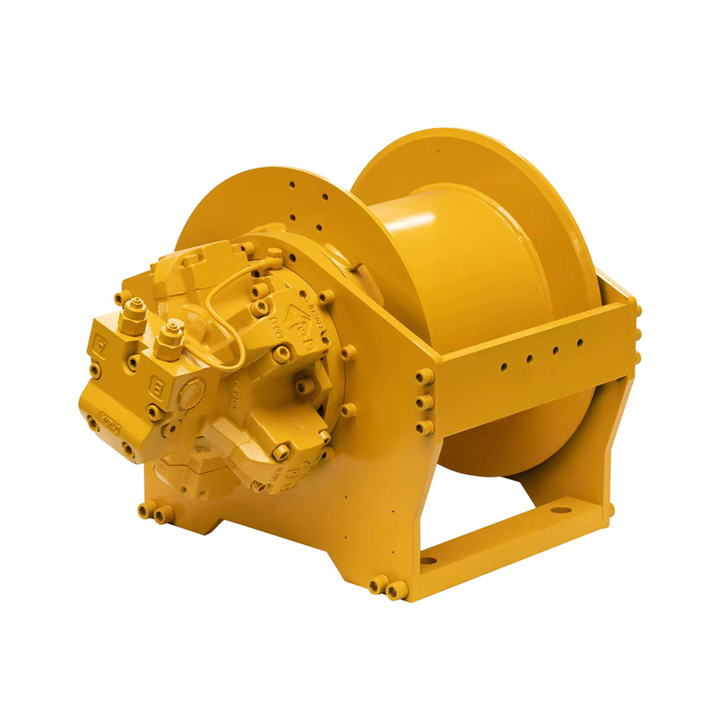 船用锚机吊重用液压卷扬机7吨推土机拖拽绞盘可定制