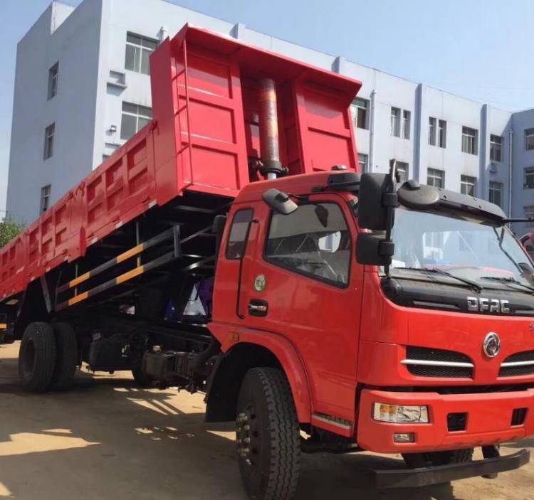 明投 节省卸料时间多功能 4.2米拉土方车砂石料运输车