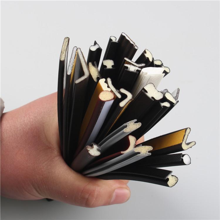 pvc塑料挤出异型材 隔音条 防撞装饰橡胶条 自生产支持定制