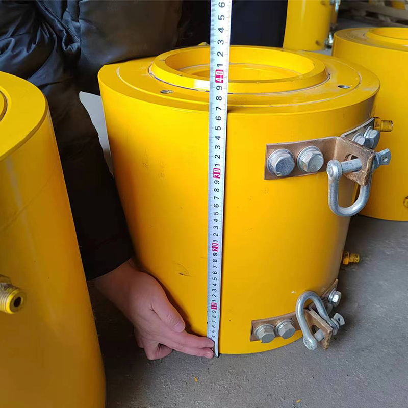 桥梁预应力穿心式千斤顶型号 YCW轻型 库房现货