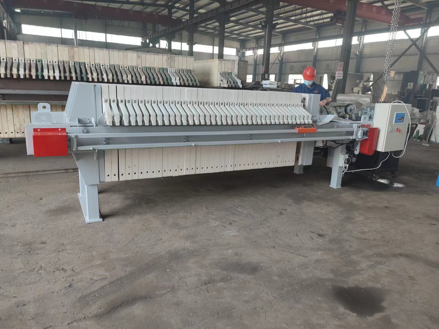 明华牌630自动固液分离过滤设备 打桩、洗砂泥浆处理厢式压滤机