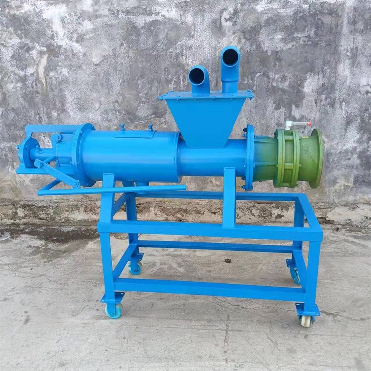 滚筒微滤式干湿分离机 固液分离设备 可连续使用 处理量大出粪干