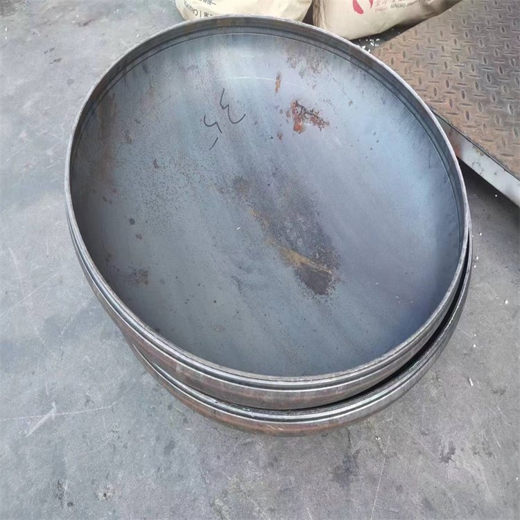 不锈钢封头椭圆焊接管帽管子封口圆管堵头压力罐人孔堵帽