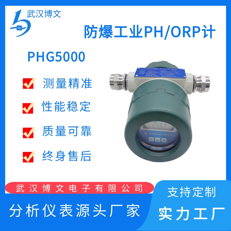 防爆工业PH测量仪表 ph计在线检测酸度值 防护等级高