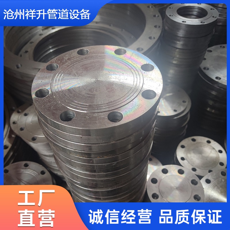 316不锈钢法兰 带颈平焊非标304 盲板管板膨胀节焊接法兰片