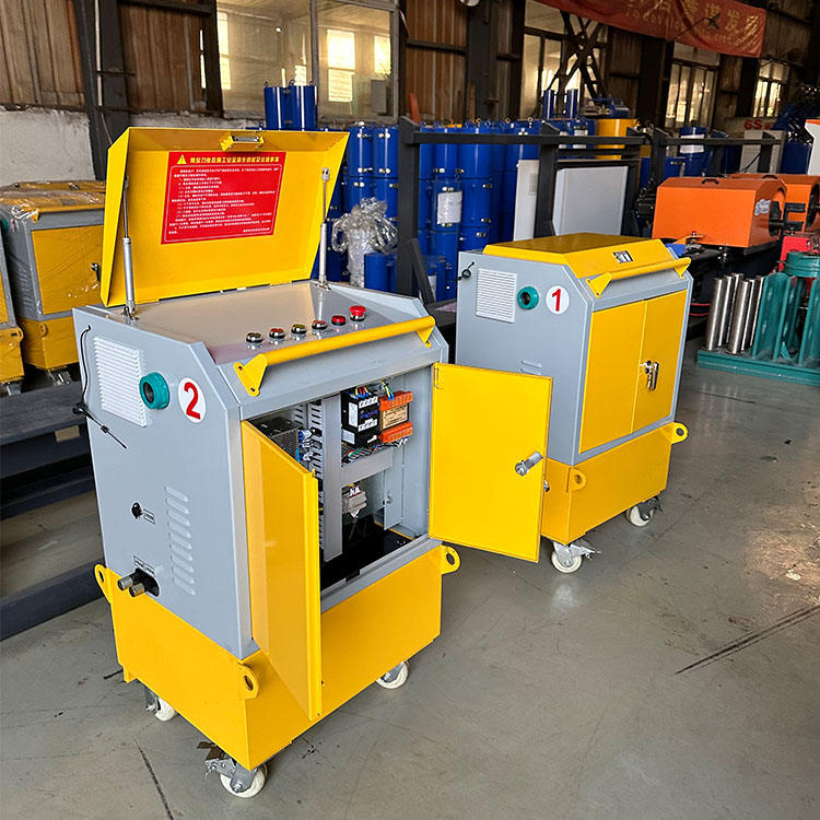 智能张拉机系统 晟煜机械桥梁千斤顶 预应力电动油泵 机具锚具