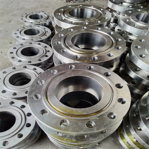 腾泰大型碳钢法兰盘16锰不锈钢材质带颈高压对焊法兰