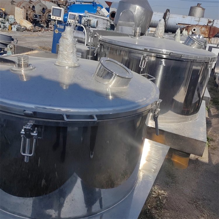 二手离心设备 平板式吊带离心机 不锈钢固液分离机 运行稳定