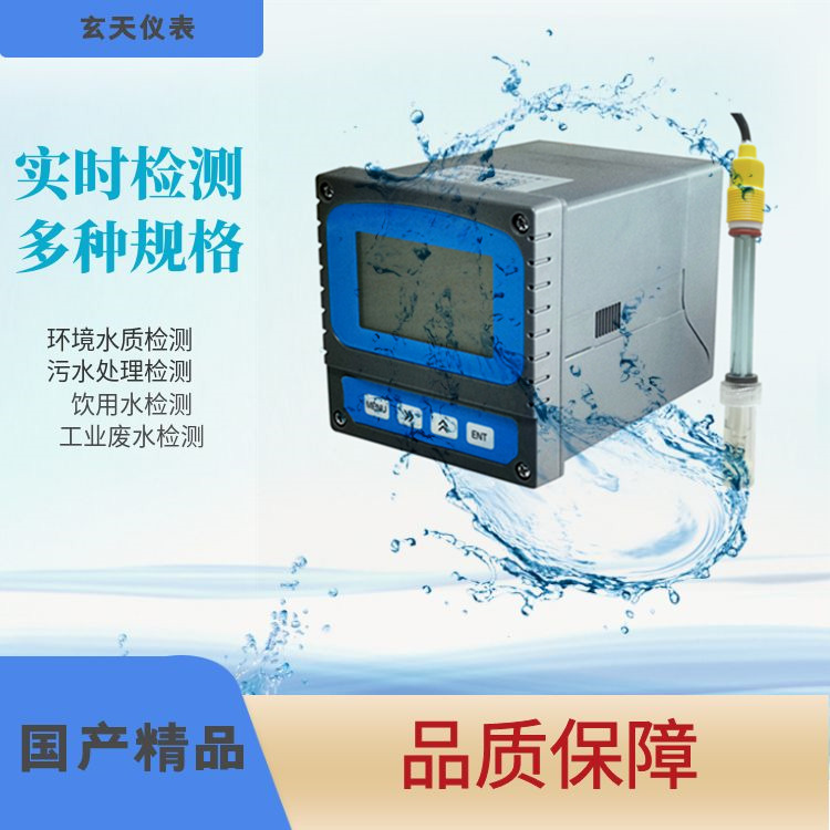 废水处理工业在线PH计 石油化工厂印染造纸污水PH分析仪PHT-6000A