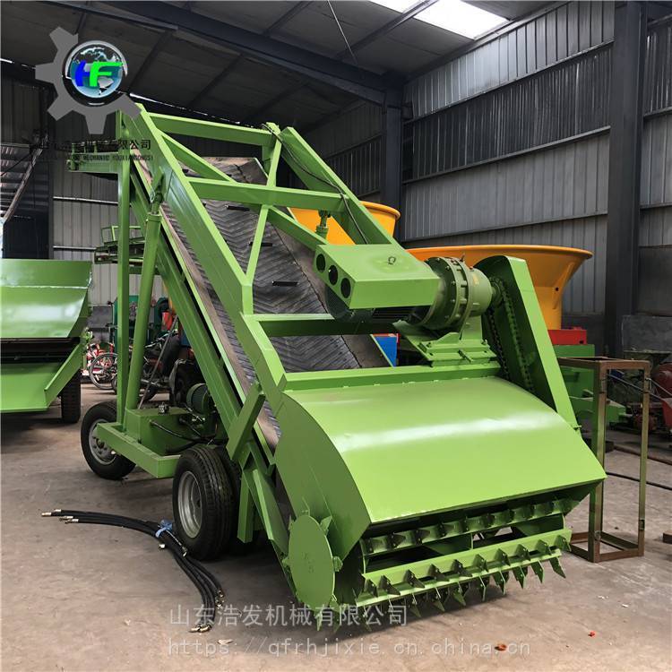 横向移动青贮草垛取料机 6米青储窖池扒草机 养牛场取草设备